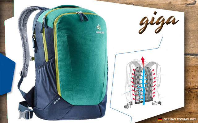   Deuter Giga | 2322 alpinegreen-navy