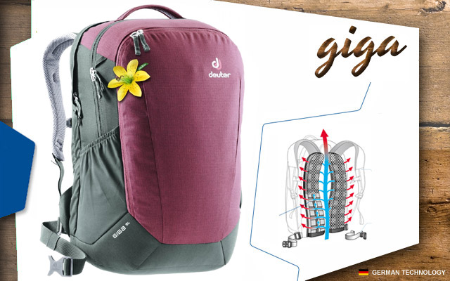   Deuter Giga | 5207 maron-ivy