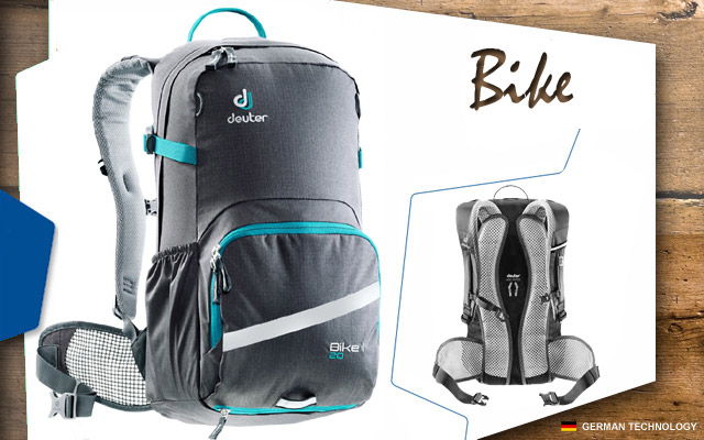  Deuter Bike I 20 | 4331 graphite-petrol
