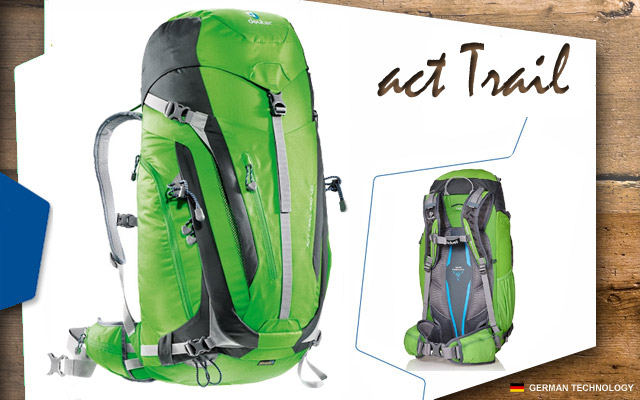 Deuter ACT Trail PRO 40 | 2431 spring-anthracite