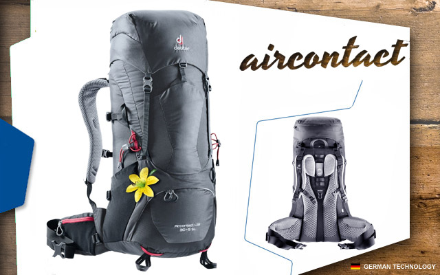 Deuter Aircontact Lite 30+5 | 4701 graphite black  