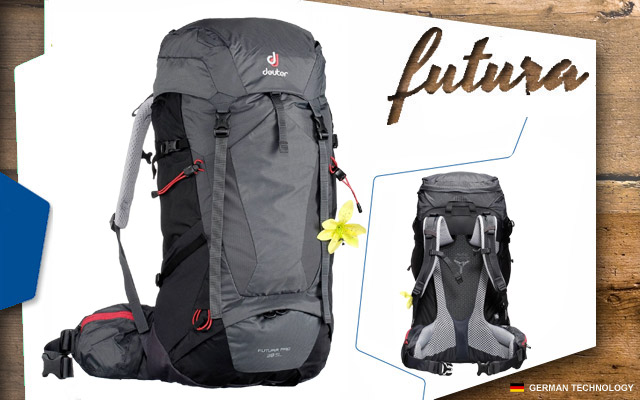  	 Deuter Futura PRO 38 SL | 4701 graphite-black
