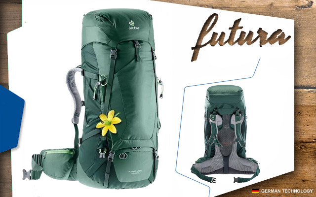 Deuter Futura Vario 45 + 10 SL | 2247 seagreen-forest