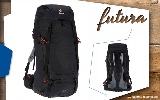 Deuter Futura Vario 50 + 10 | 7000 black