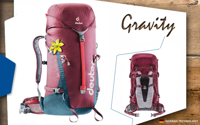  	Deuter Gravity Expedition 42+ SL |  5324 maron-arctic
