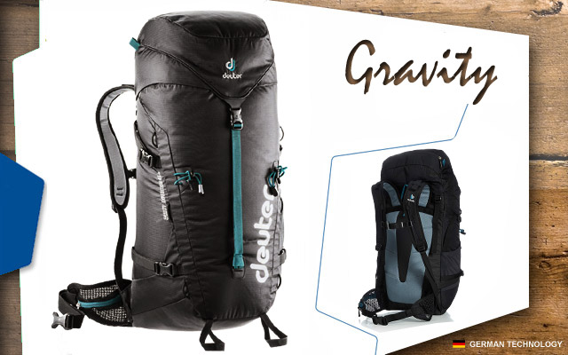  	Deuter Gravity Expedition 45 | 7000 Black