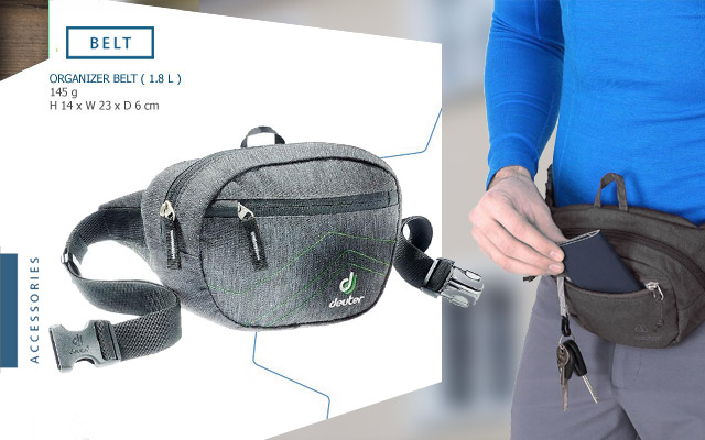 Deuter Organizer Belt | 7712 dresscode-black
