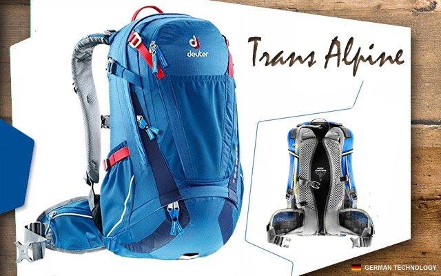  	 Deuter Trans Alpine 24 | 3100 bay-midnight