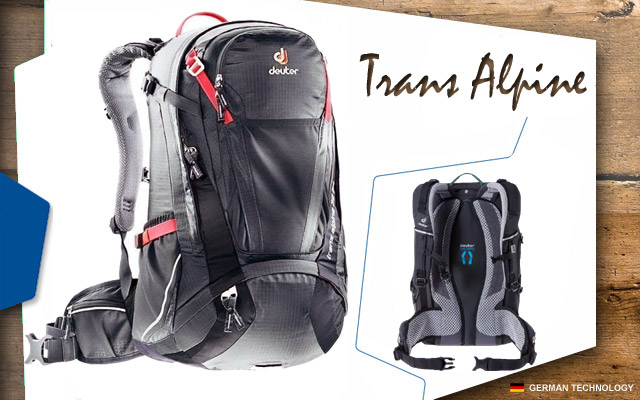  	 Deuter Trans Alpine 32 EL | 4701 graphite-black
