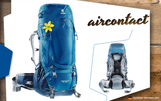  	Deuter Aircontact PRO 55+15 SL | 3033 ocean-midnight