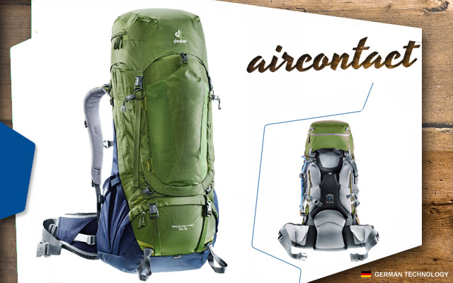 Deuter Aircontact PRO 70+15 | 2312 pine-navy