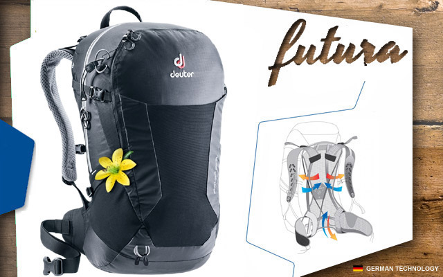  	 Deuter Futura 26 SL | 7000 black  