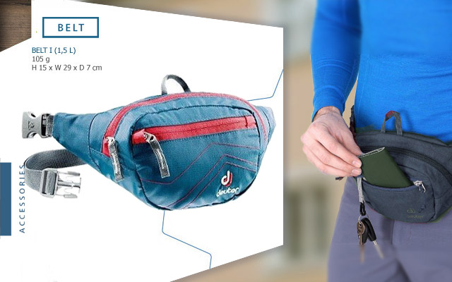  	   Deuter Belt I | 3514 arctic-fire