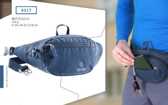   Deuter Belt II | 3003 midnight  