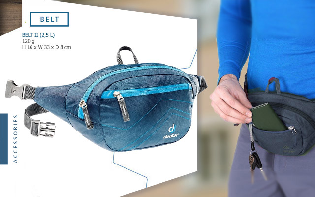 Deuter Belt II | 3306 midnight-turquoise