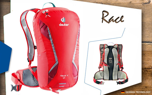  	 Deuter Race X | 5557 chili-cranberry