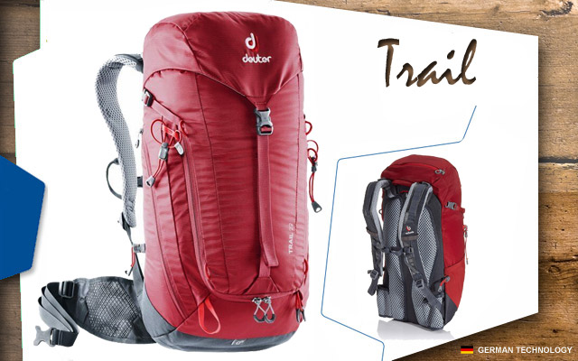  	 Deuter Trail 22 | 5425 cranberry-graphite 