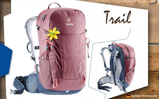  Deuter Trail 24 SL |  5322 maron-navy
