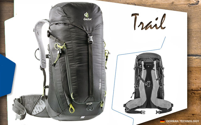  Deuter Trail 30 | 7403 black-graphite