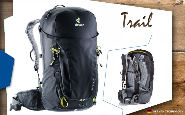  	 Deuter Trail Pro 32 | 7403 black-graphite