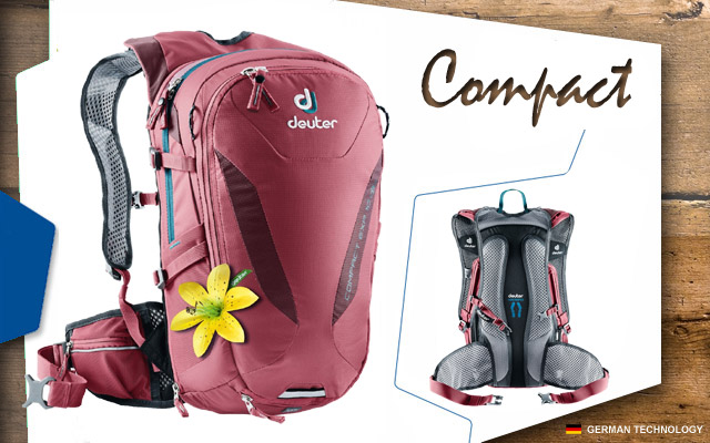 Deuter Compact EXP 10 SL | 5527 cardinal-maron
