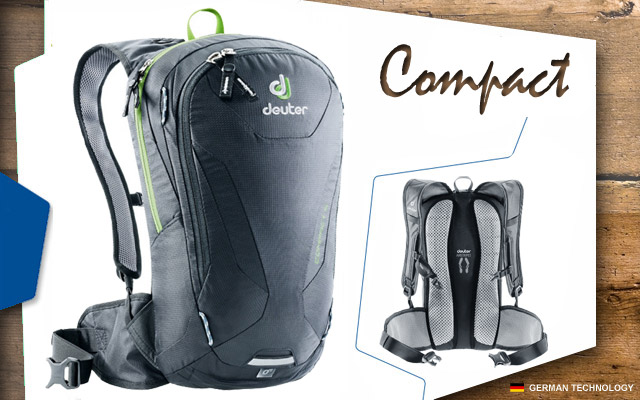  	 Deuter Compact 6 | 7000 Black