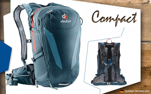 Deuter Compact EXP 16 | 3386 arctic-slateblue