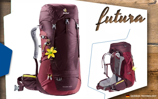  	 Deuter Futura 28 SL | 5525 aubergine-maron
