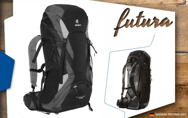  Deuter Futura PRO 44 EL | 7410 black-granite