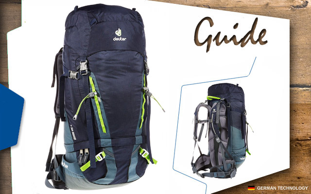  Deuter Guide 45 + (8 L) | 3400 navy-granite