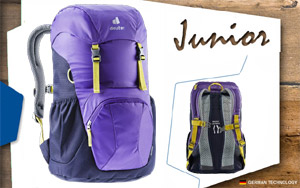  	Детский рюкзак Deuter Junior | 1325 violet-navy