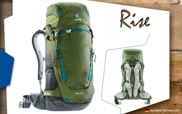  Deuter Rise 34 + | 2480 pine-graphite