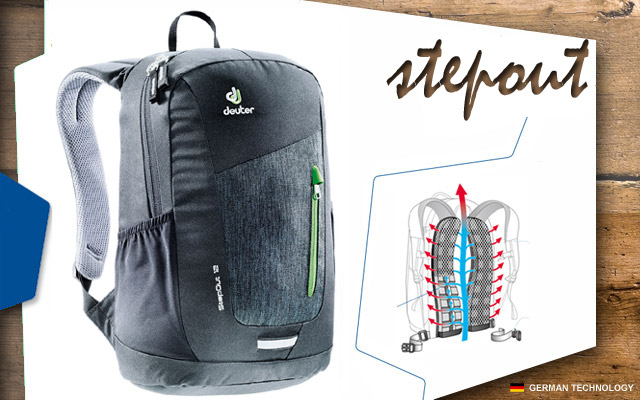  Deuter Stepout 12 | 7712 dresscode-black