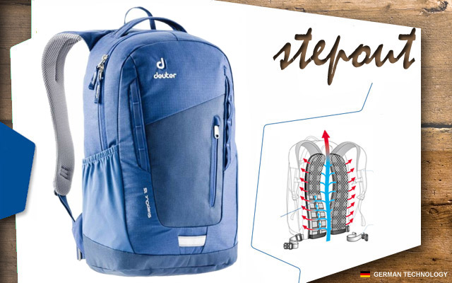  	 Deuter Stepout 16 | 3395 midnight-steel