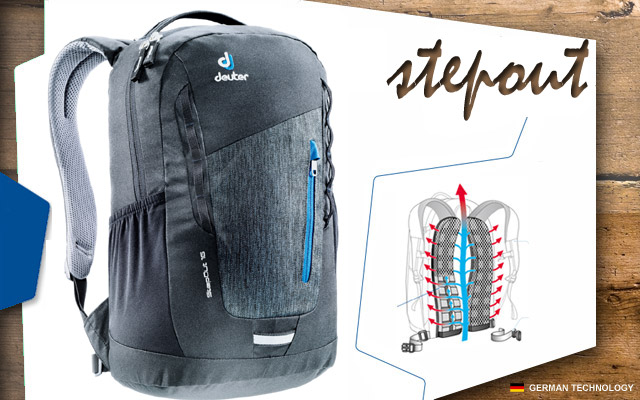  Deuter Stepout 16 | 7712 dresscode-black