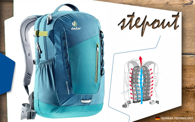  Deuter Stepout 22 | 3325 petrol-arctic