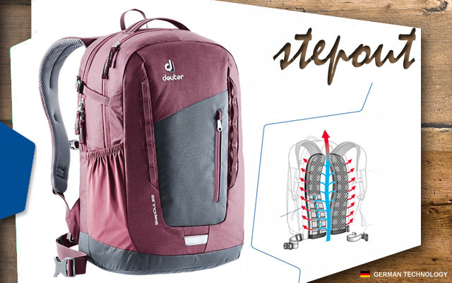  	 Deuter Stepout 22 | 4513 graphite-maron