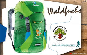 Детский рюкзак Deuter Waldfuchs | 2208 emerald-kiwi