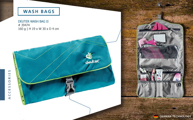  Deuter Wash Bag II | 39434 3214