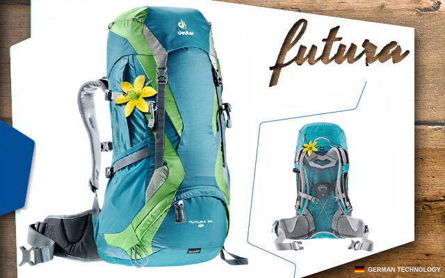  	 Deuter Futura 30 SL | 3251 petrol-avocado