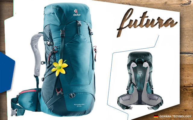 Deuter Futura PRO 34 SL | 3388 denim-arctic