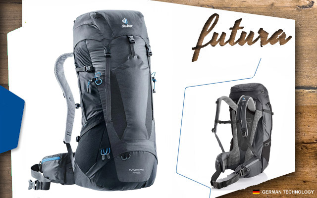  	 Deuter Futura PRO 44 EL |  4701 graphite-black