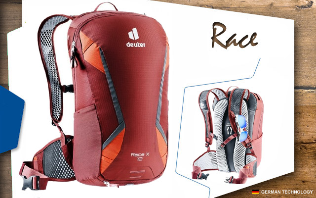 Deuter Race X | 5907 redwood-paprika