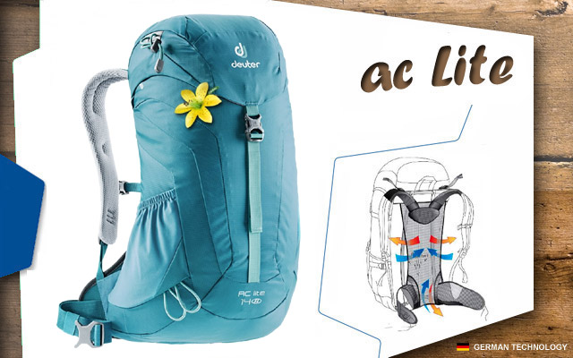  	 Deuter AC Lite 14 | 3026 petrol