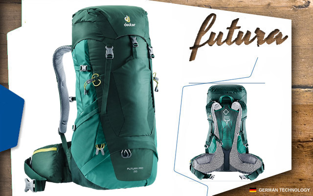  Deuter Futura PRO 36 | 2235 forest-alpinegreen