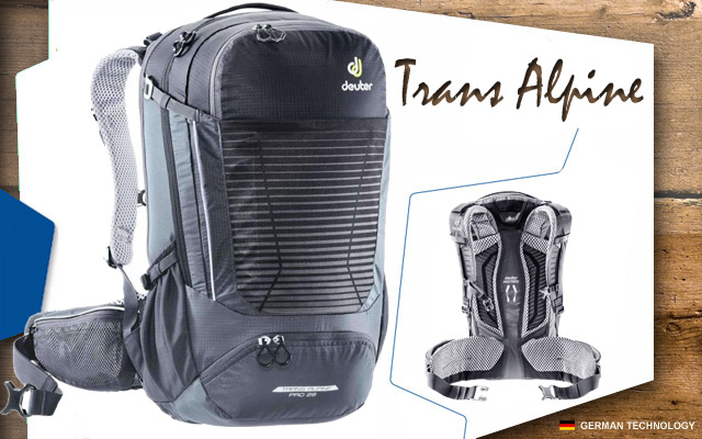  	Deuter Trans Alpine Pro 28 | 7403 black-graphite 